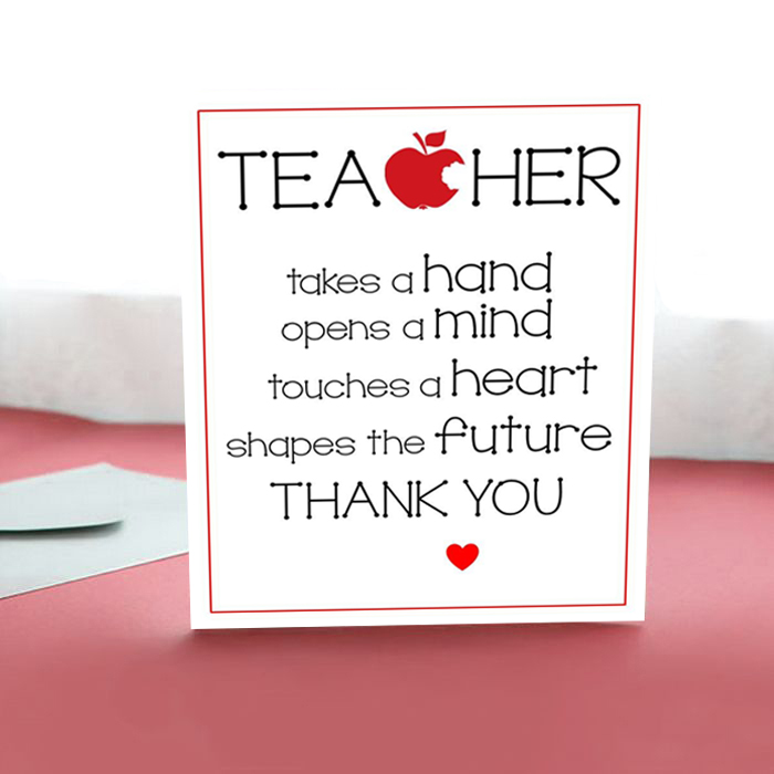 Teacher Card II