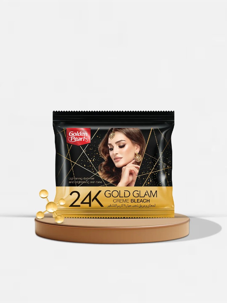 Golden Pearl 24K Gold Glam Cream Bleach 24pcs Box