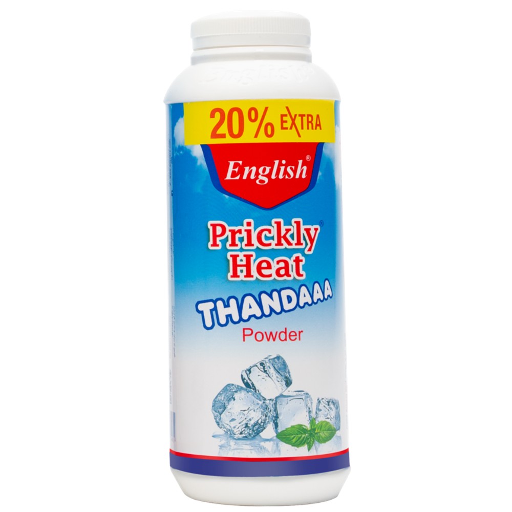 English Prickly Heat Powder Blue Small 110g