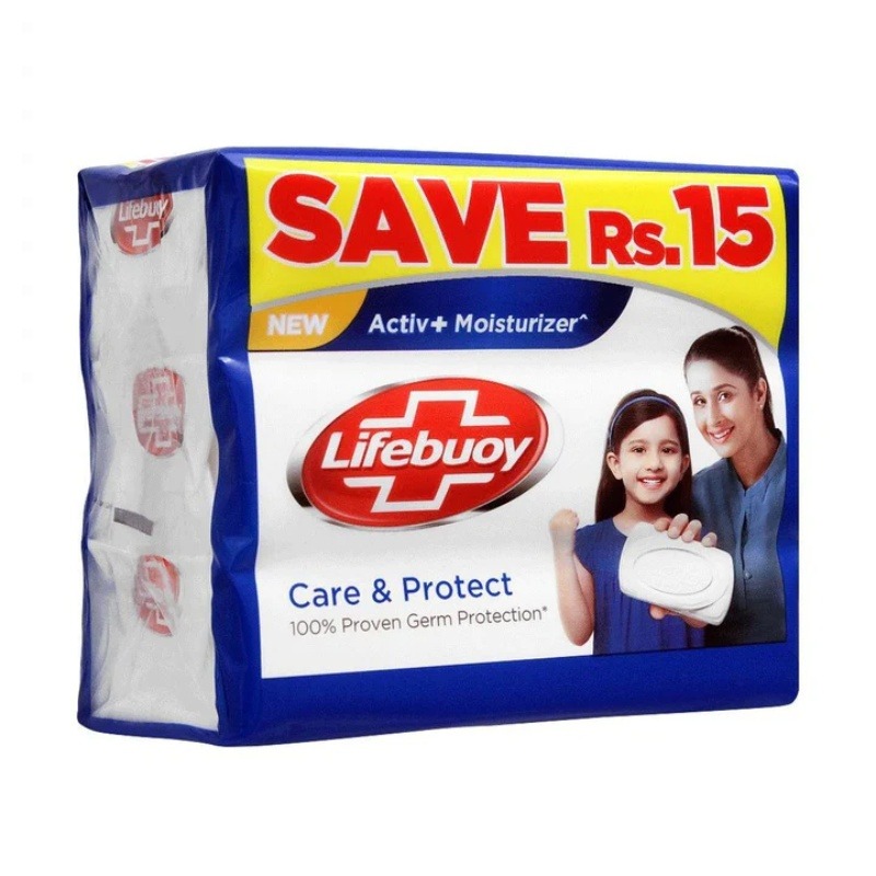 Lifebuoy Soap Care And Protect Bundle Pack 123g