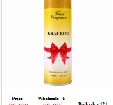 Fresh Fragrance Graceful Perfumed Body Spray 200ml