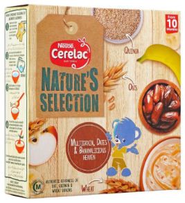 Cerelac Mutigrain Dates And Banana 175g Small