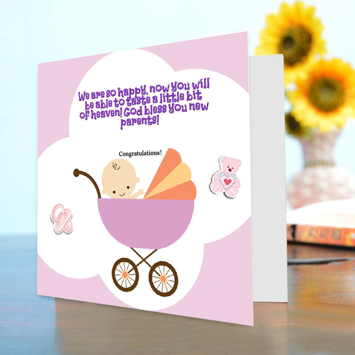 New Parents Congratulation Card