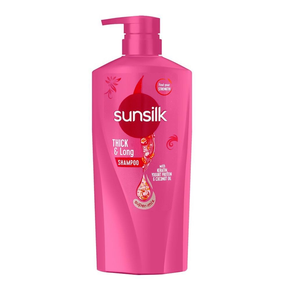Sunsilk Shampoo Thick And Long Pink 680 Ml Xl
