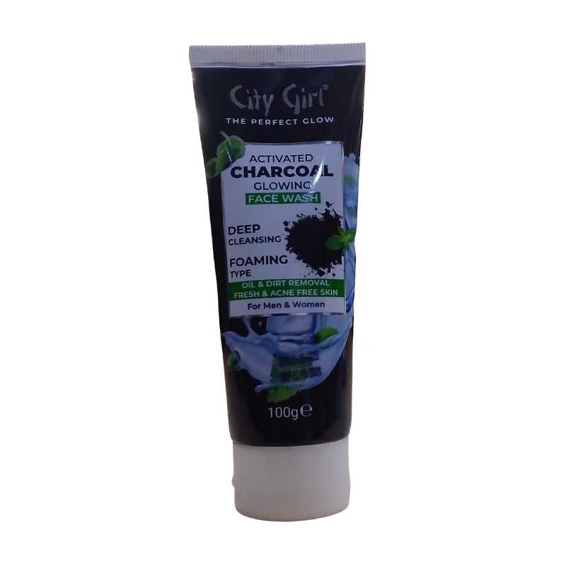 City Girl Activated Charcoal Facewash 100g