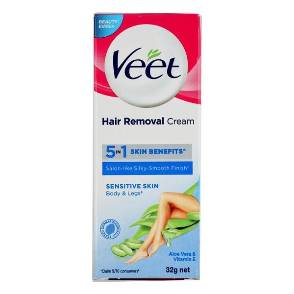 Veet Cream Blue Sensitive Small 32G Extra Free