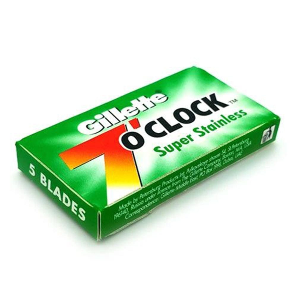 Gillette Green Shave Seven O Clock Cards 100Pcs