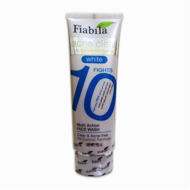 Fiabila Face Wash Acne Clear White 10 Fights 100 ML