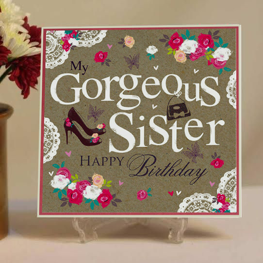 Birthday Wishes for Sister Tile