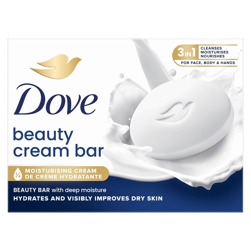 Dove White Beauty Cream Soap 90g