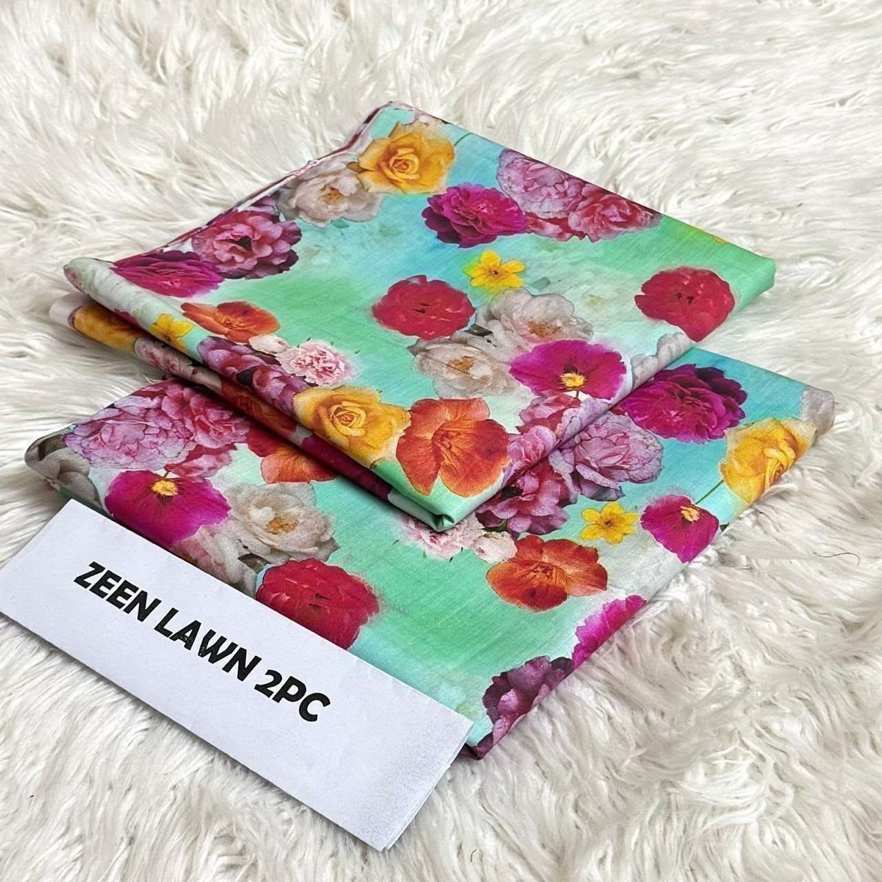 Printed Lawn 2pc - Design 27