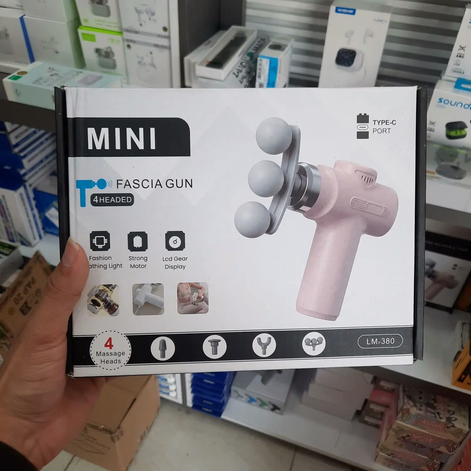 Mini Massage Gun 3 Head
