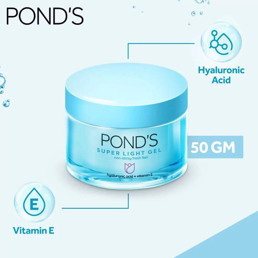 Ponds Super Light Gel 50G Jar Large