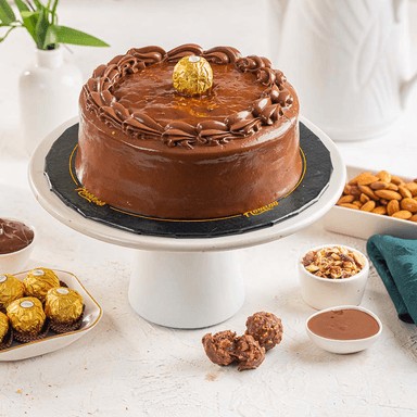 Premium Ferrero Rocher Cake
