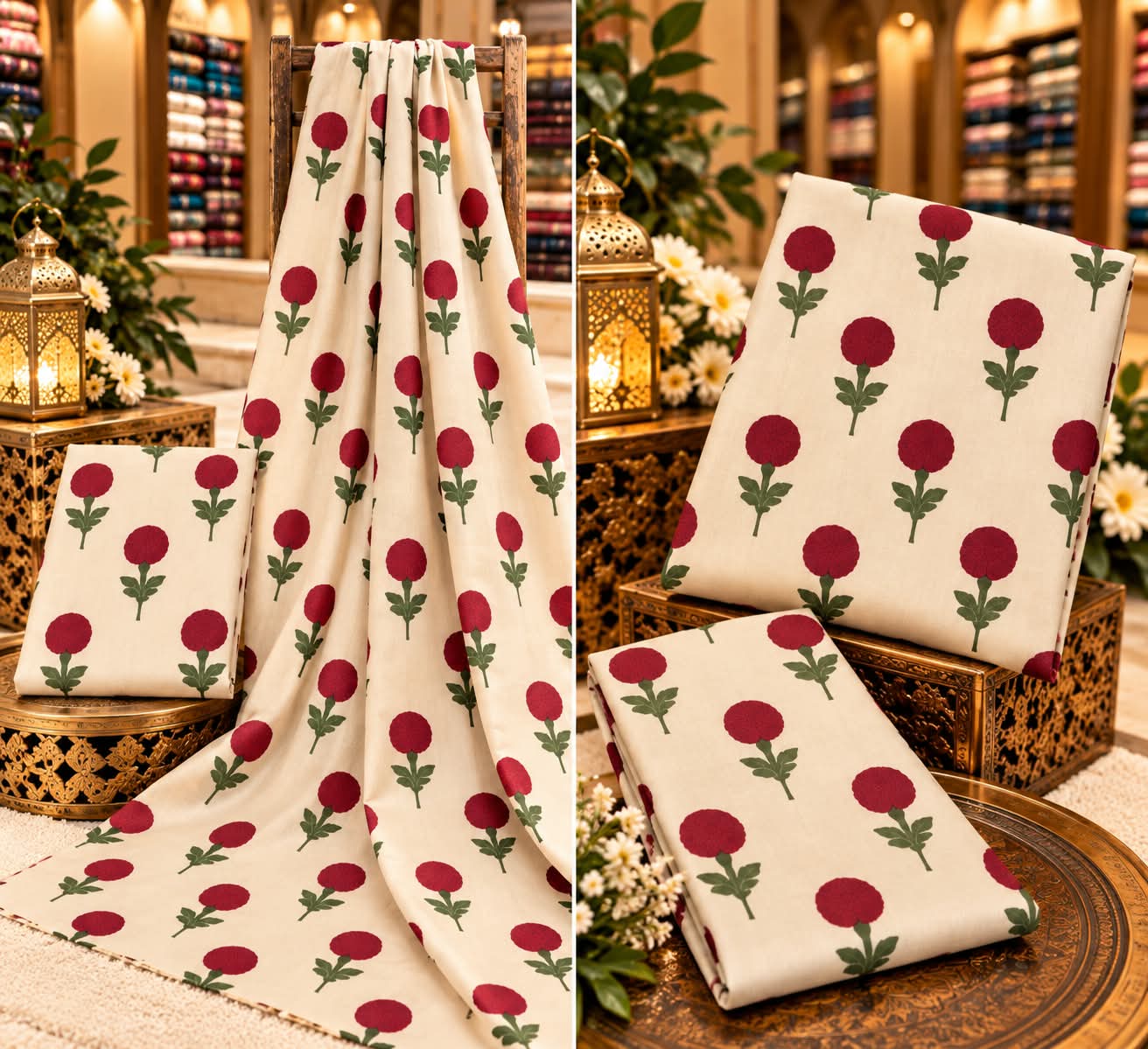 Printed Khaddar 2pc - DESIGN 18
