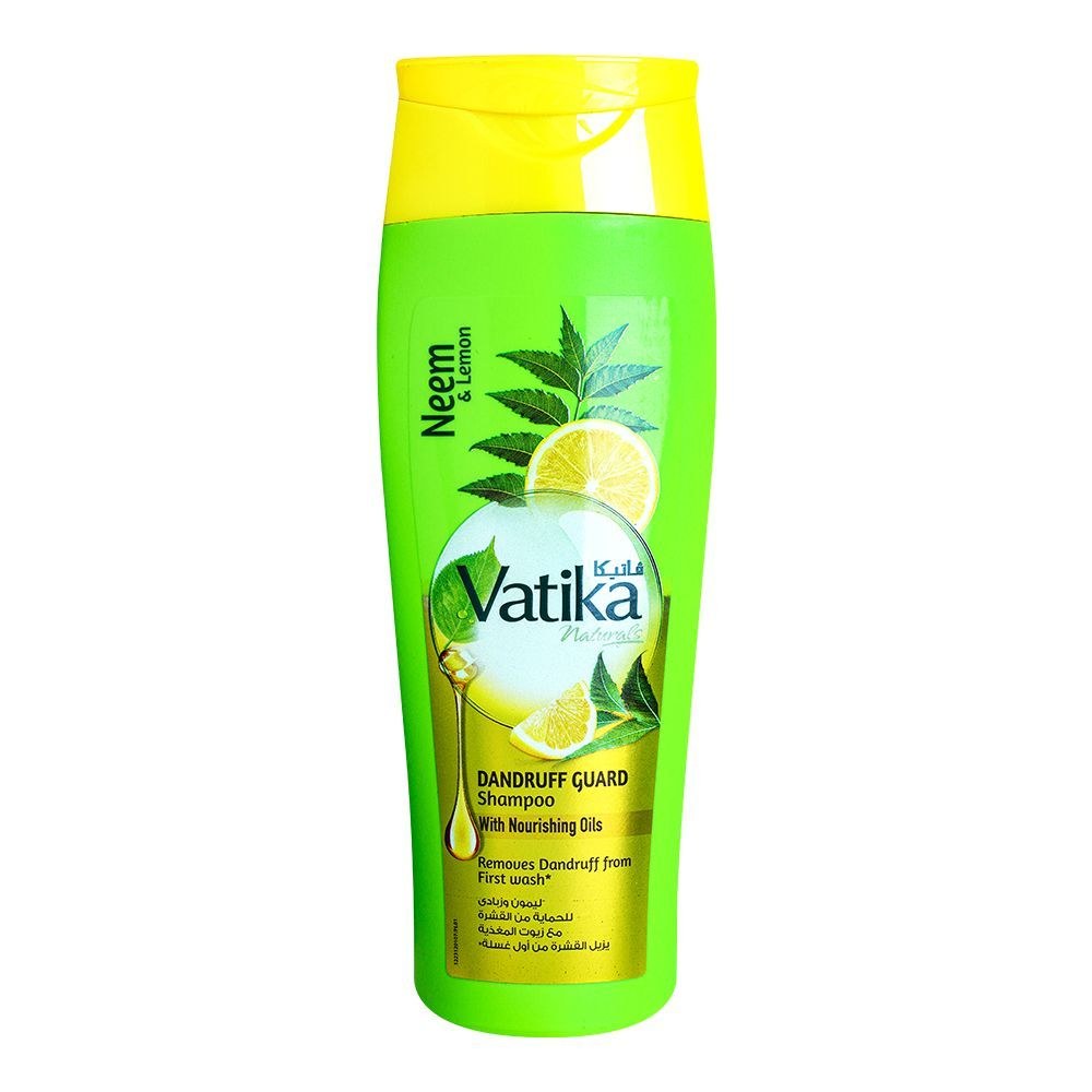 Vatika Shampoo Yellow Neem And Lemon Large