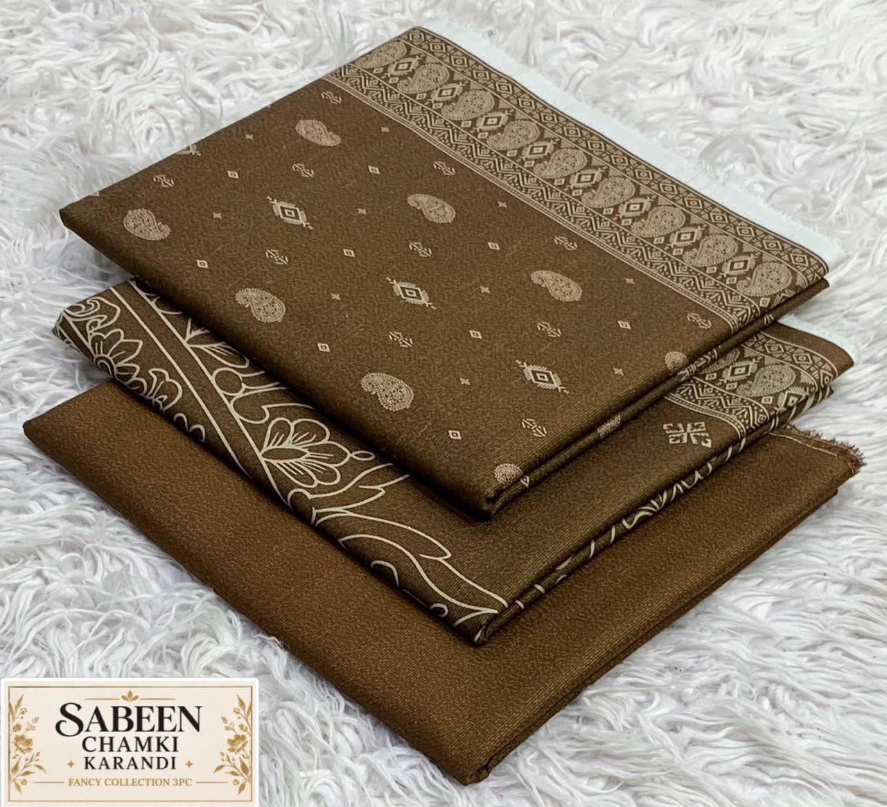 Sabeen Chamki Karandi Airjet 3pc - DESIGN 02