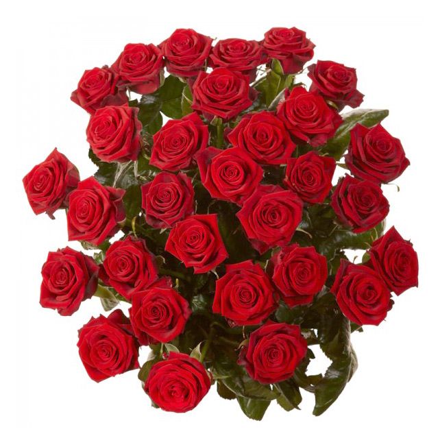 36 Local Red Roses Bouquet