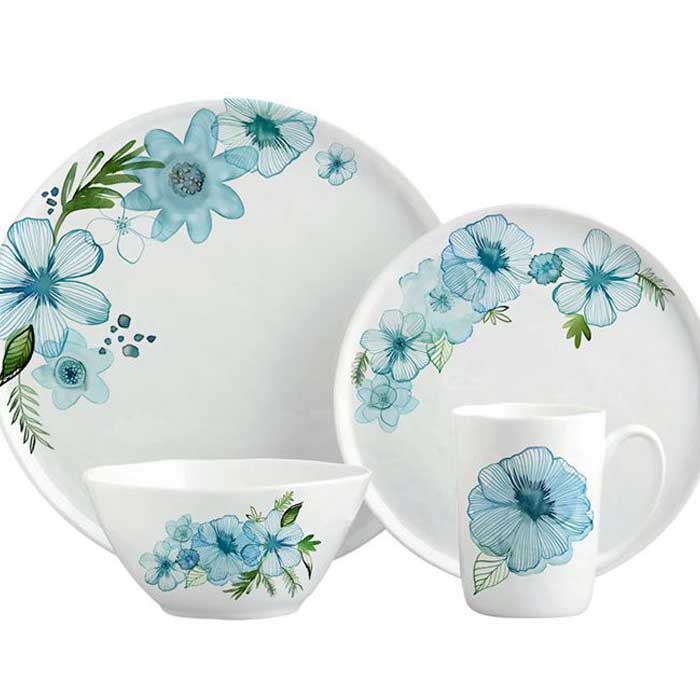 72 Pieces Ceramic Dinner set