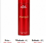 Fresh Fragrance Marquies Perfumed Body Spray 200ml