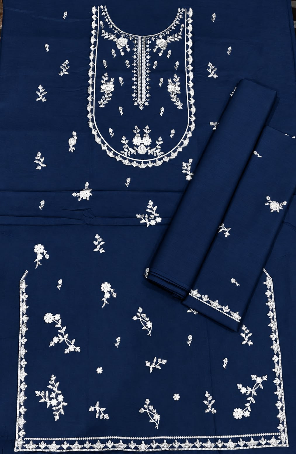 Dhanak Embroidered 2pc - DESIGN 48