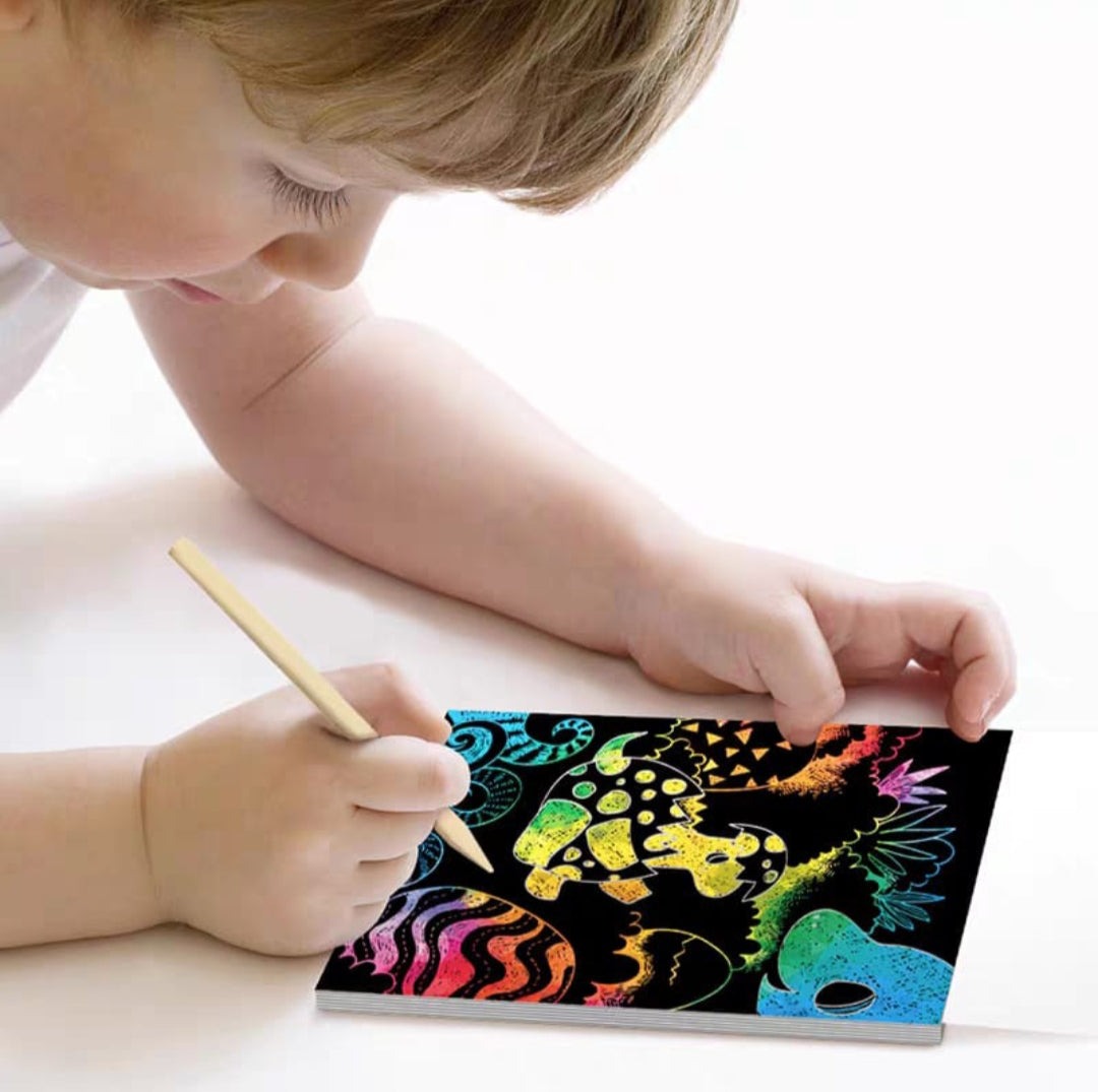 Scratch Paper Art