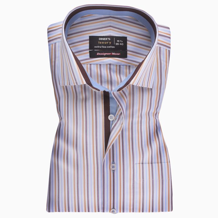 Formal Multi Striped Shirt