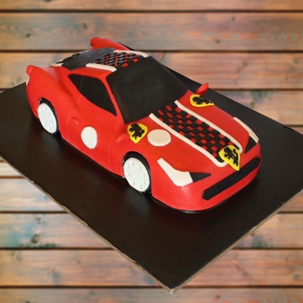 Racing Car Cake