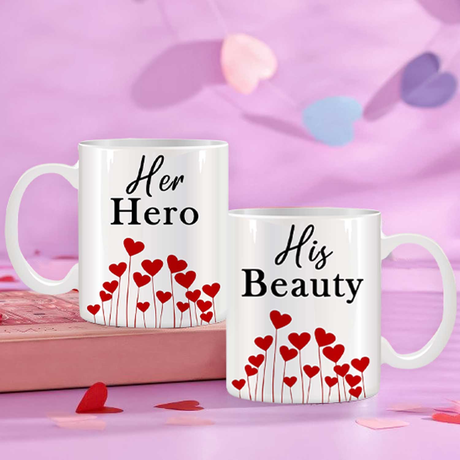 His And Her Personalized Mug Set