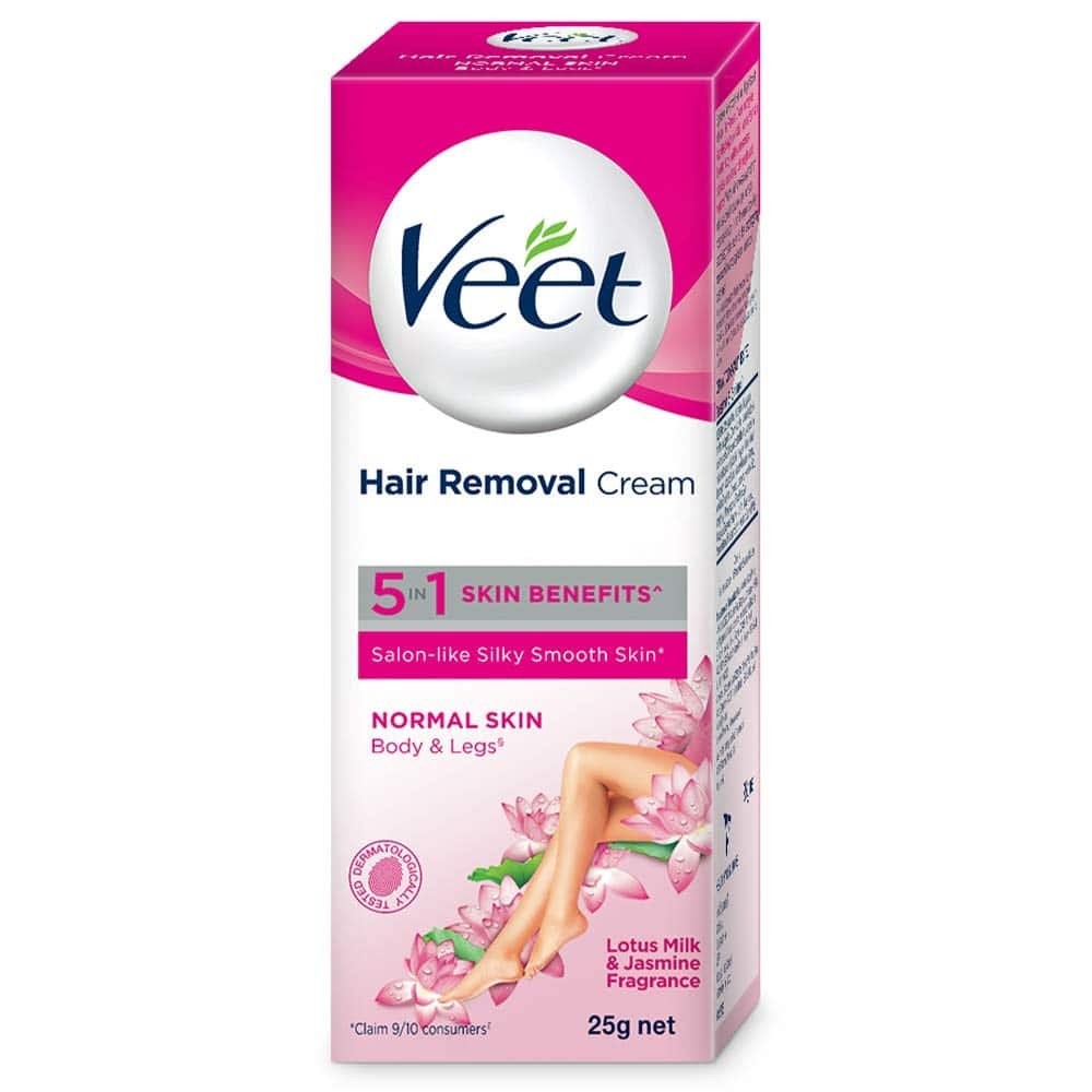 Veet Hair Removal Lotion Normal Skin Pink 40g Small Pack