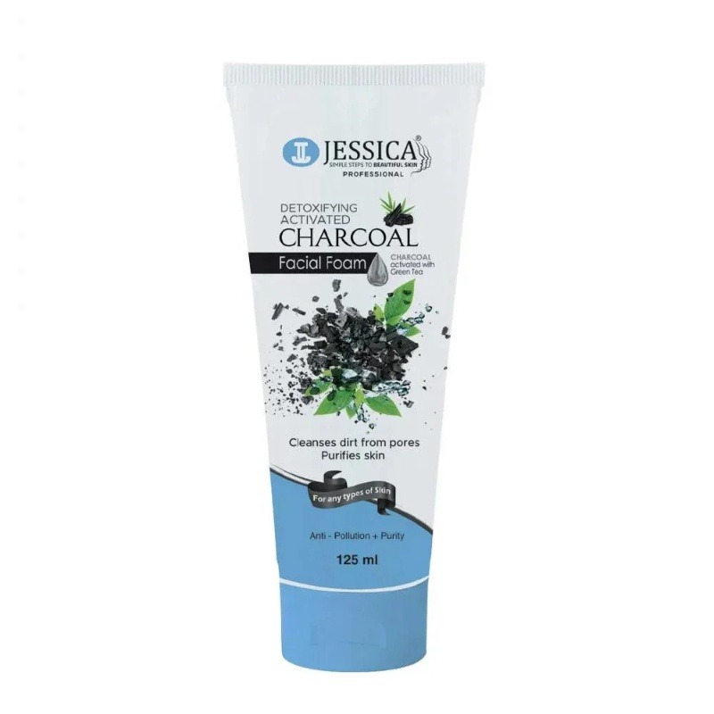 Jessica Charcoal Facial Foam 125ml