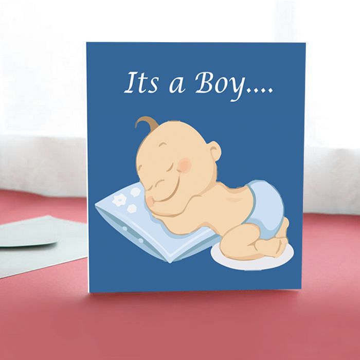 It's a Boy Card