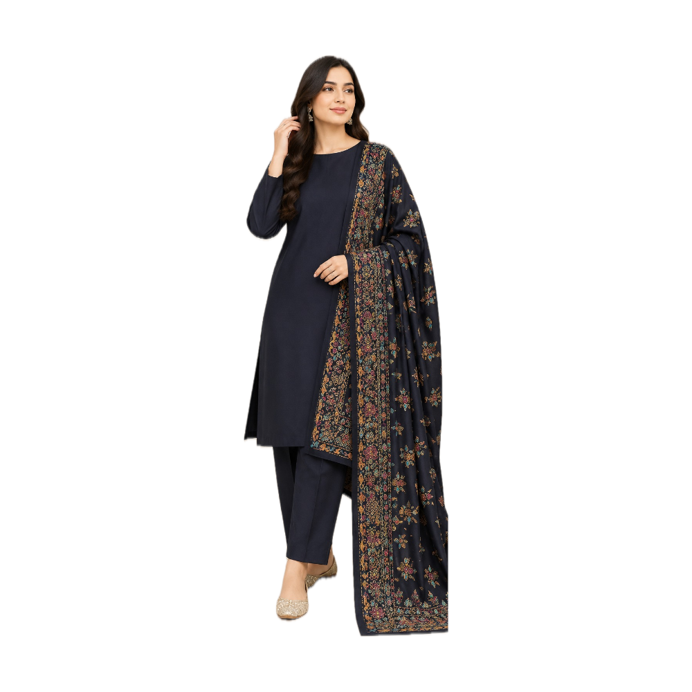 Danak Marina 3 PC Suit - Navy Blue