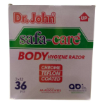Dr John Safe Care Body Hygiene Razor 36pcs